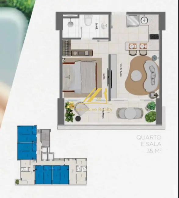 Foto 1 de Apartamento com 1 quarto à venda, 36m2 em Barra, Salvador - BA