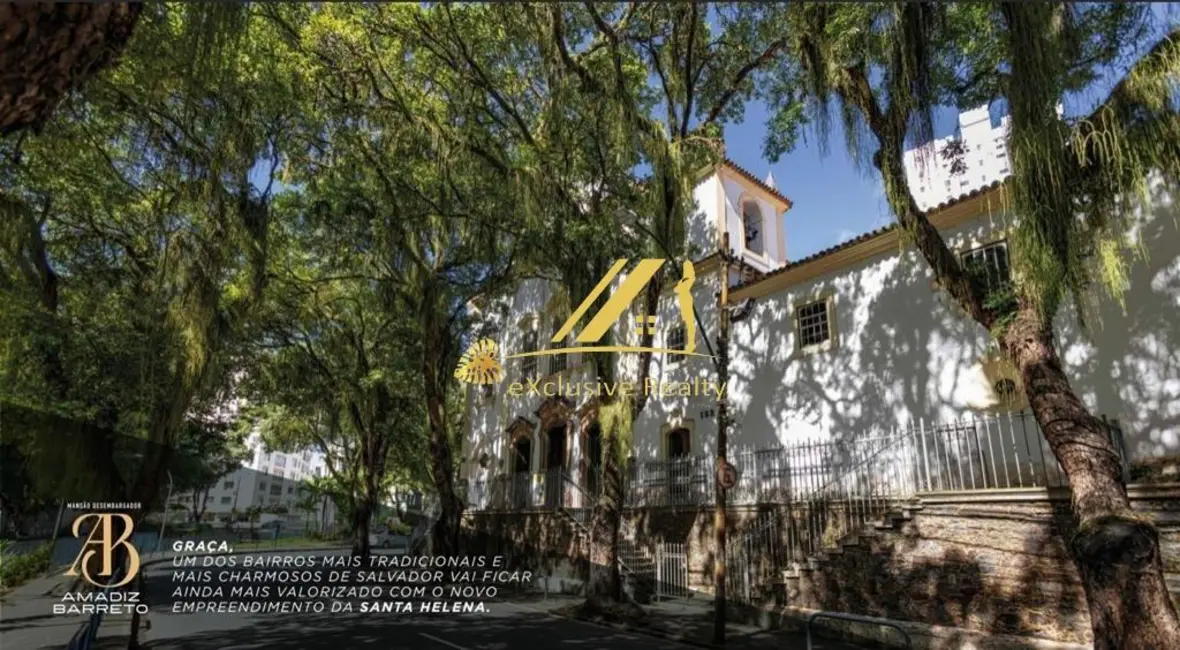 Foto 4 de Apartamento com 4 quartos à venda, 210m2 em Graça, Salvador - BA