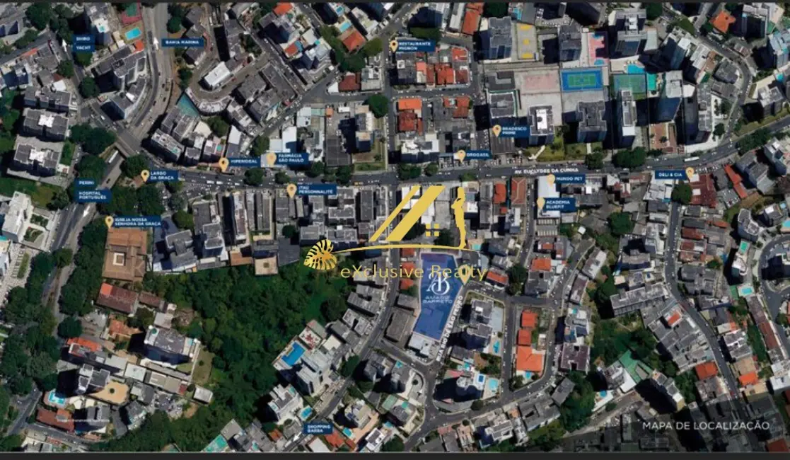 Apartamento com 4 quartos à venda, 210m2 em Graça, Salvador - BA - imagem 3 Foto 3 de Apartamento com 4 quartos à venda, 210m2 em Graça, Salvador - BA