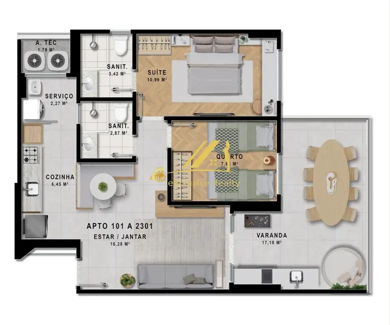 Foto 6 de Apartamento com 2 quartos à venda, 69m2 em Pituaçu, Salvador - BA