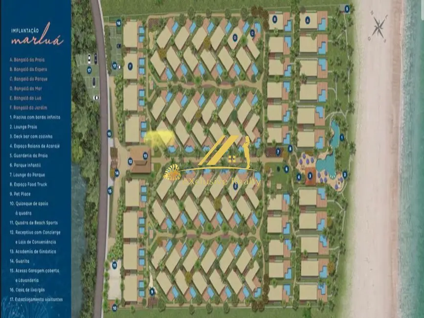 Foto 4 de Casa de Condomínio com 4 quartos à venda, 180m2 em Camacari - BA