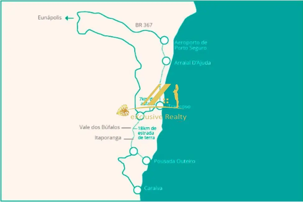 Foto 3 de Casa de Condomínio com 5 quartos à venda, 487m2 em Porto Seguro - BA