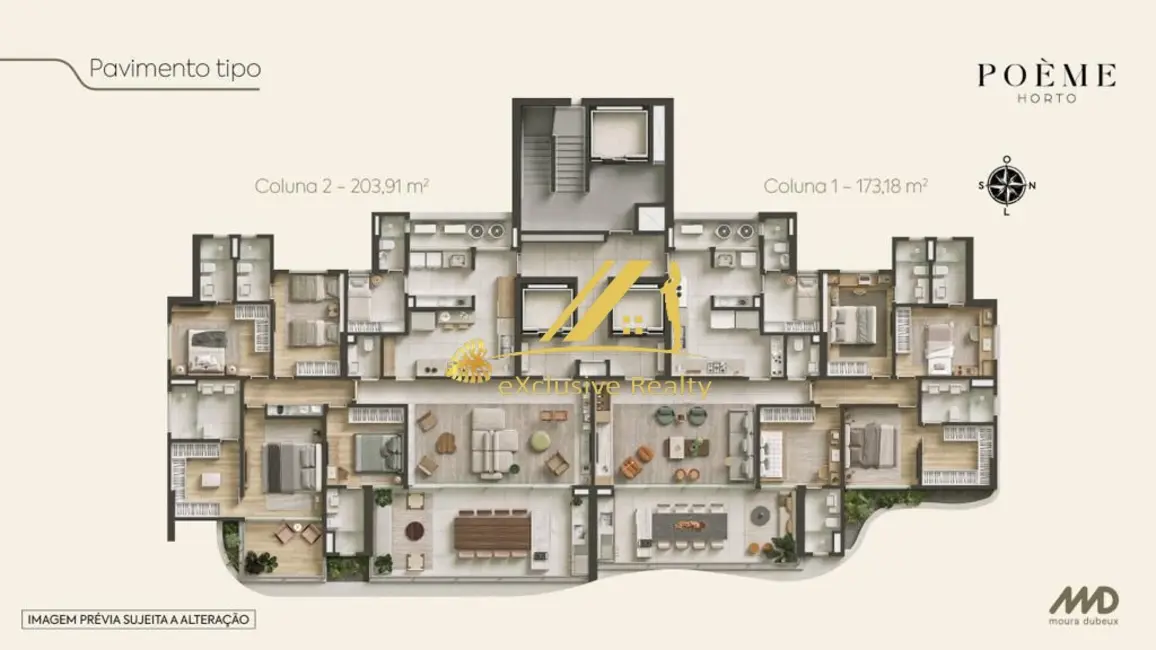 Foto 3 de Apartamento com 4 quartos à venda, 173m2 em Horto Florestal, Salvador - BA