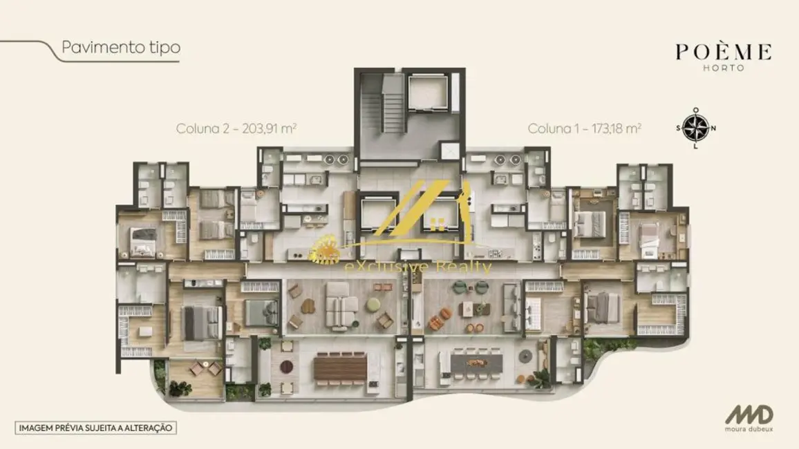 Apartamento com 4 quartos à venda, 173m2 em Horto Florestal, Salvador - BA - imagem 4 Foto 4 de Apartamento com 4 quartos à venda, 173m2 em Horto Florestal, Salvador - BA