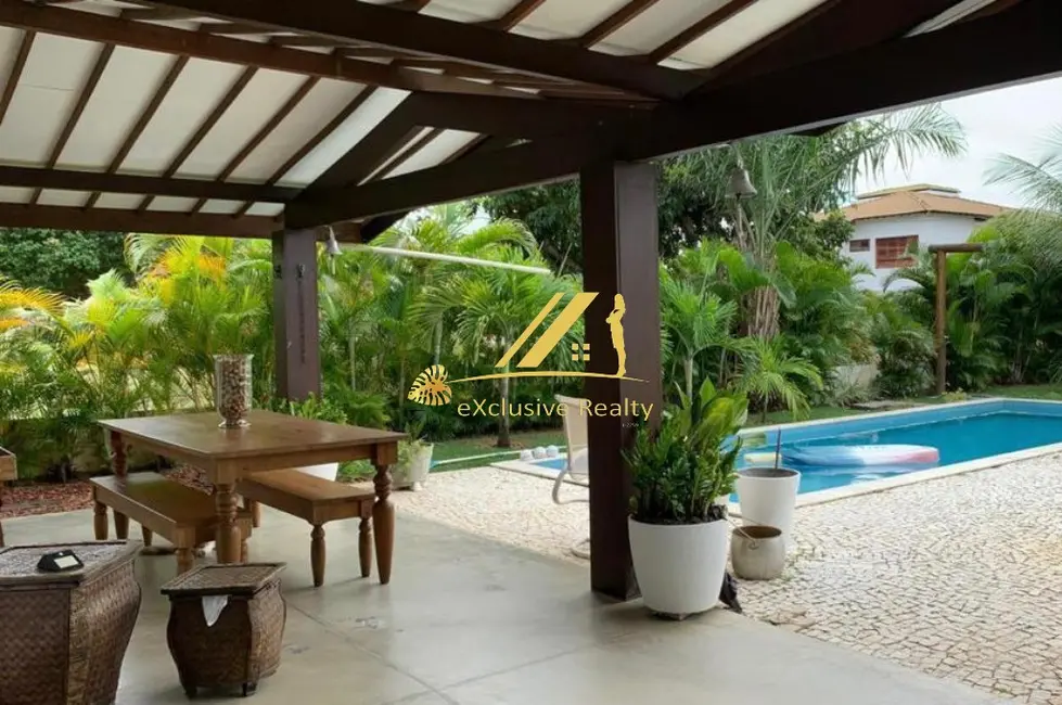 Foto 1 de Casa de Condomínio com 5 quartos à venda e para alugar, 390m2 em Camacari - BA