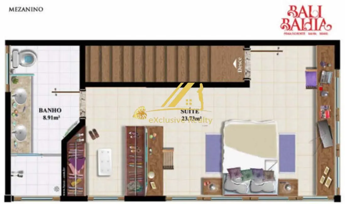 Foto 6 de Apartamento com 4 quartos à venda, 192m2 em Mata De Sao Joao - BA