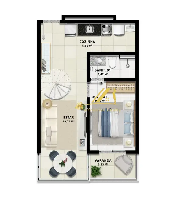 Foto 8 de Apartamento com 2 quartos à venda, 60m2 em Stella Maris, Salvador - BA