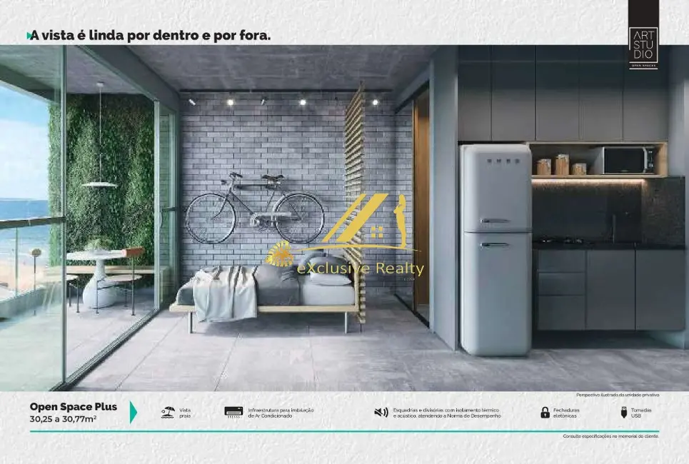 Foto 8 de Loft / Flat com 1 quarto à venda, 25m2 em Pituba, Salvador - BA