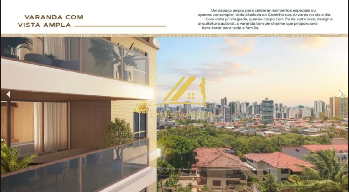 Foto 5 de Apartamento com 3 quartos à venda, 120m2 em Caminho das Árvores, Salvador - BA