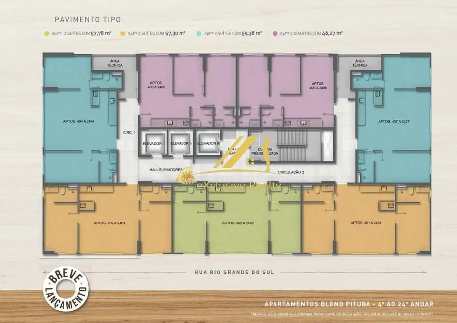 Apartamento com 2 quartos à venda, 57m2 em Pituba, Salvador - BA - imagem 8 Foto 8 de Apartamento com 2 quartos à venda, 57m2 em Pituba, Salvador - BA