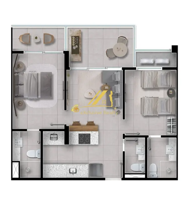 Apartamento com 1 quarto à venda, 35m2 em Barra, Salvador - BA - imagem 4 Foto 4 de Apartamento com 1 quarto à venda, 35m2 em Barra, Salvador - BA
