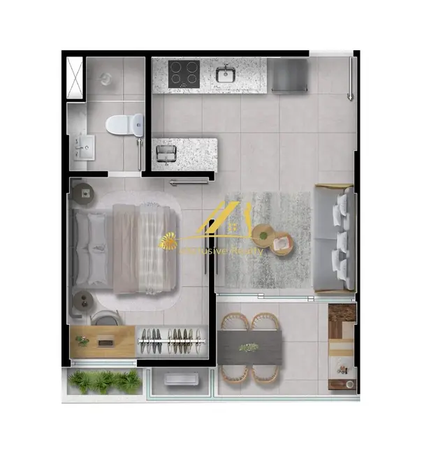 Foto 2 de Apartamento com 1 quarto à venda, 35m2 em Barra, Salvador - BA