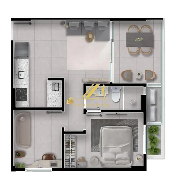 Foto 3 de Apartamento com 1 quarto à venda, 35m2 em Barra, Salvador - BA