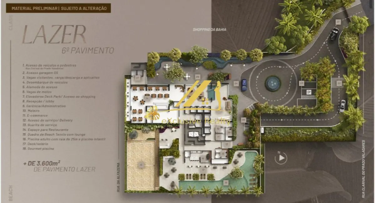 Foto 7 de Apartamento com 1 quarto à venda, 36m2 em Caminho das Árvores, Salvador - BA