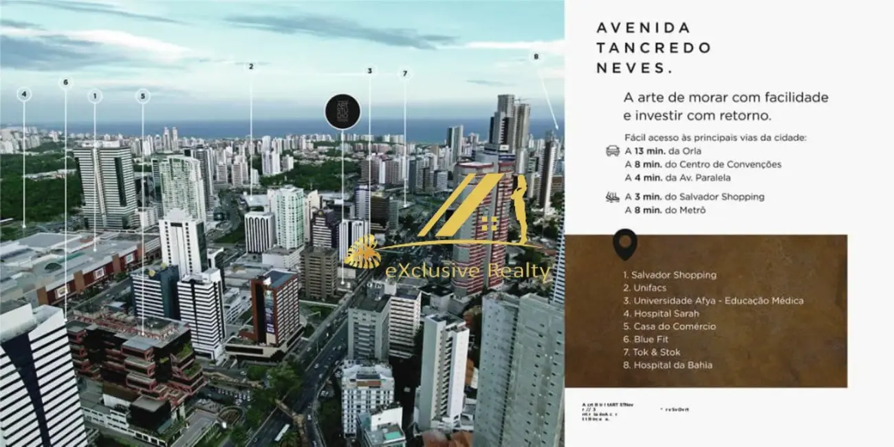 Foto 3 de Loft / Flat com 1 quarto à venda, 29m2 em Caminho das Árvores, Salvador - BA