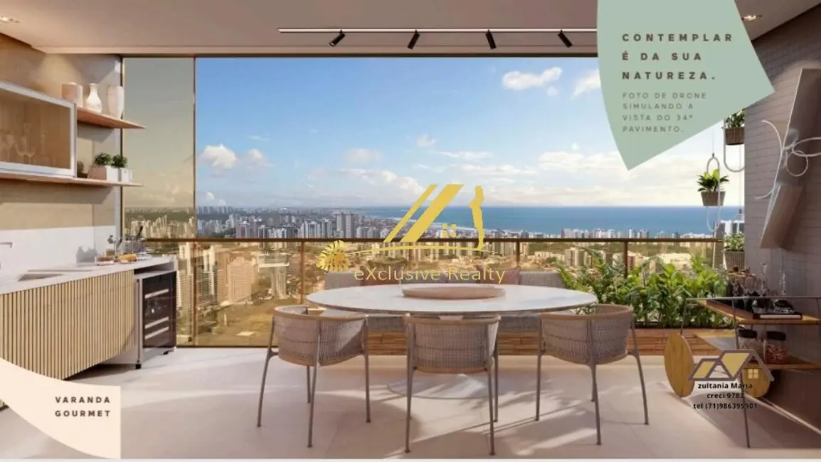 Apartamento com 2 quartos à venda, 73m2 em Caminho das Árvores, Salvador - BA - imagem 4 Foto 4 de Apartamento com 2 quartos à venda, 73m2 em Caminho das Árvores, Salvador - BA
