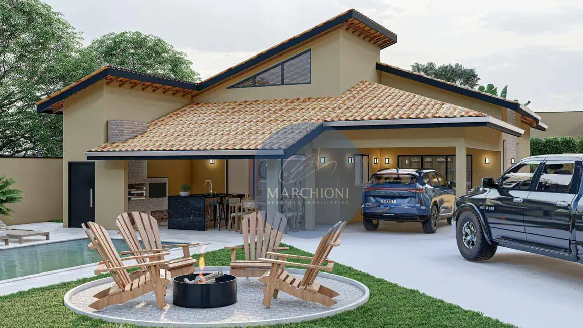 Foto 1 de Chácara com 3 quartos à venda, 1000m2 em Pinhalzinho - SP