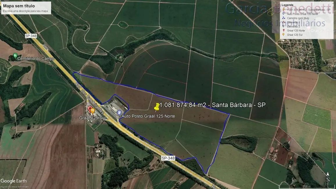 Terreno / Lote à venda, 1081875m2 em Jardim Primavera, Santa Bárbara D`Oeste - SP - imagem 6 Foto 6 de Terreno / Lote à venda, 1081875m2 em Jardim Primavera, Santa Bárbara D`Oeste - SP