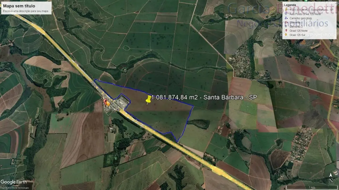 Terreno / Lote à venda, 1081875m2 em Jardim Primavera, Santa Bárbara D`Oeste - SP - imagem 7 Foto 7 de Terreno / Lote à venda, 1081875m2 em Jardim Primavera, Santa Bárbara D`Oeste - SP