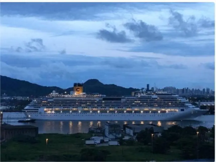 Foto 1 de Apartamento com 2 quartos à venda, 111m2 em Ponta da Praia, Santos - SP