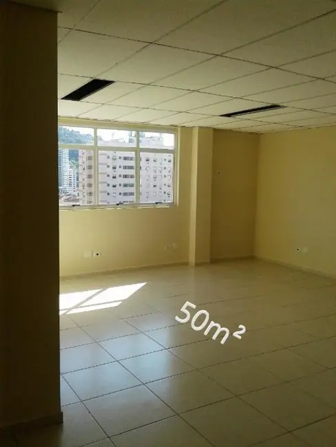Sala Comercial para alugar, 50m2 em Santos - SP - imagem 2 Foto 2 de Sala Comercial para alugar, 50m2 em Santos - SP
