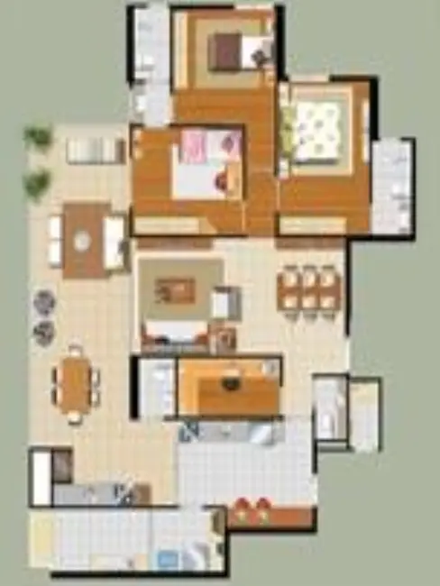 Foto 6 de Apartamento com 3 quartos à venda, 153m2 em Gonzaga, Santos - SP