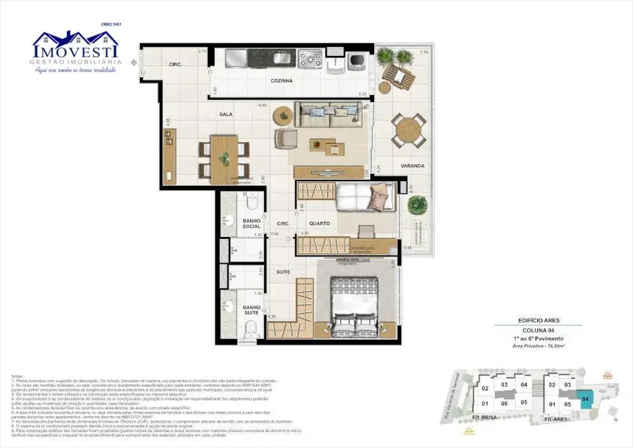 Apartamento com 2 quartos à venda, 79m2 em Maracanã, Rio De Janeiro - RJ - imagem 6 Foto 6 de Apartamento com 2 quartos à venda, 79m2 em Maracanã, Rio De Janeiro - RJ