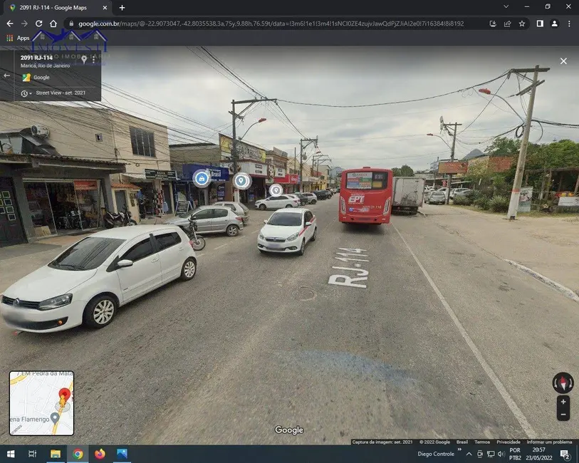 Foto 3 de Terreno / Lote à venda, 360m2 em Flamengo, Marica - RJ