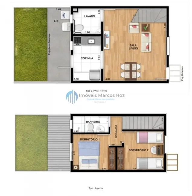 Foto 8 de Casa com 2 quartos à venda, 64m2 em Lageadinho, Cotia - SP