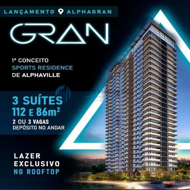 Foto 3 de Apartamento com 3 quartos à venda, 111m2 em Green Valley Alphaville, Barueri - SP