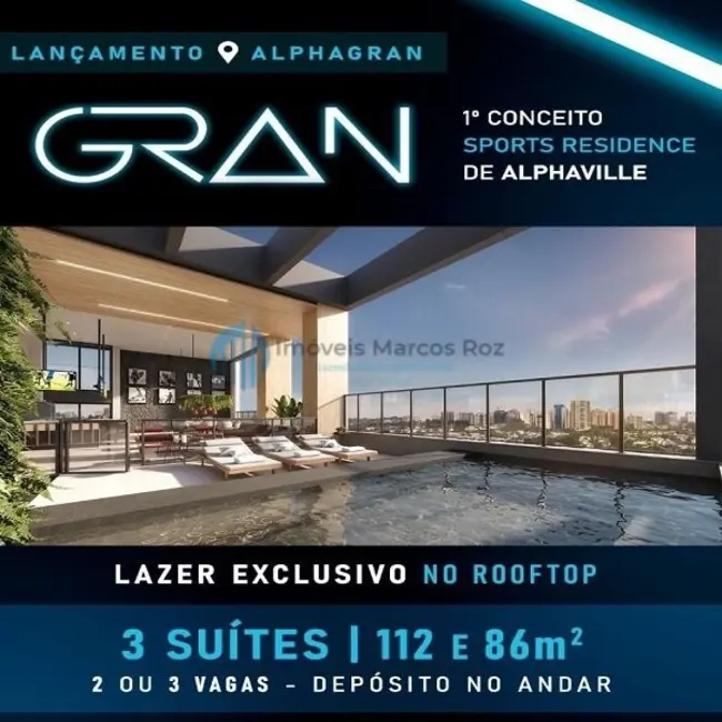 Foto 9 de Apartamento com 3 quartos à venda, 111m2 em Green Valley Alphaville, Barueri - SP