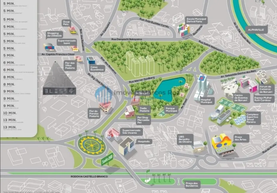 Foto 8 de Apartamento com 2 quartos à venda, 48m2 em Jardim Esperança, Barueri - SP