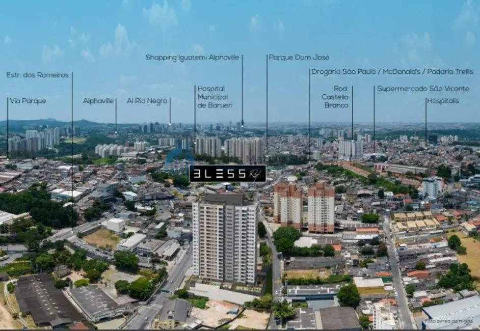 Foto 6 de Apartamento com 2 quartos à venda, 48m2 em Jardim Esperança, Barueri - SP