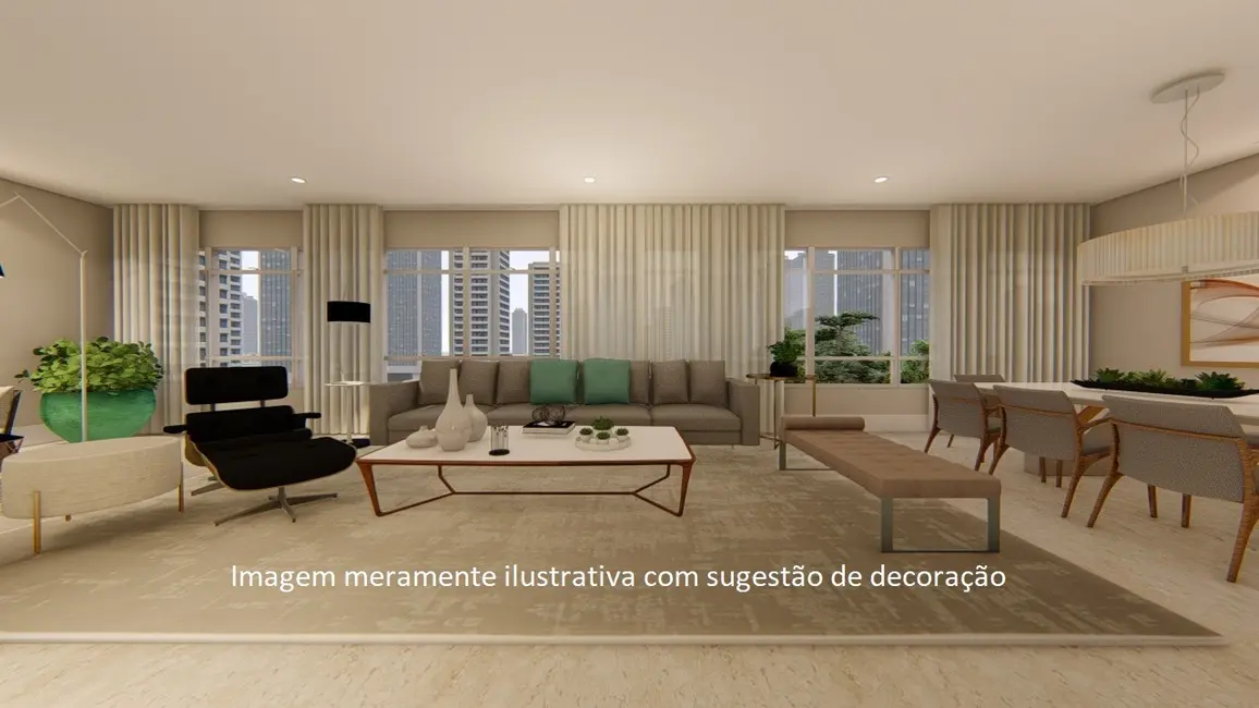 Foto 2 de Apartamento com 3 quartos à venda, 210m2 em Cerqueira César, São Paulo - SP