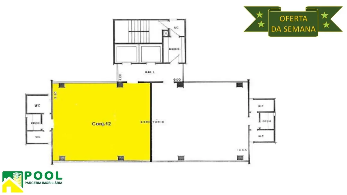 Sala Comercial à venda, 98m2 em Cidade Monções, São Paulo - SP - imagem 4 Foto 4 de Sala Comercial à venda, 98m2 em Cidade Monções, São Paulo - SP