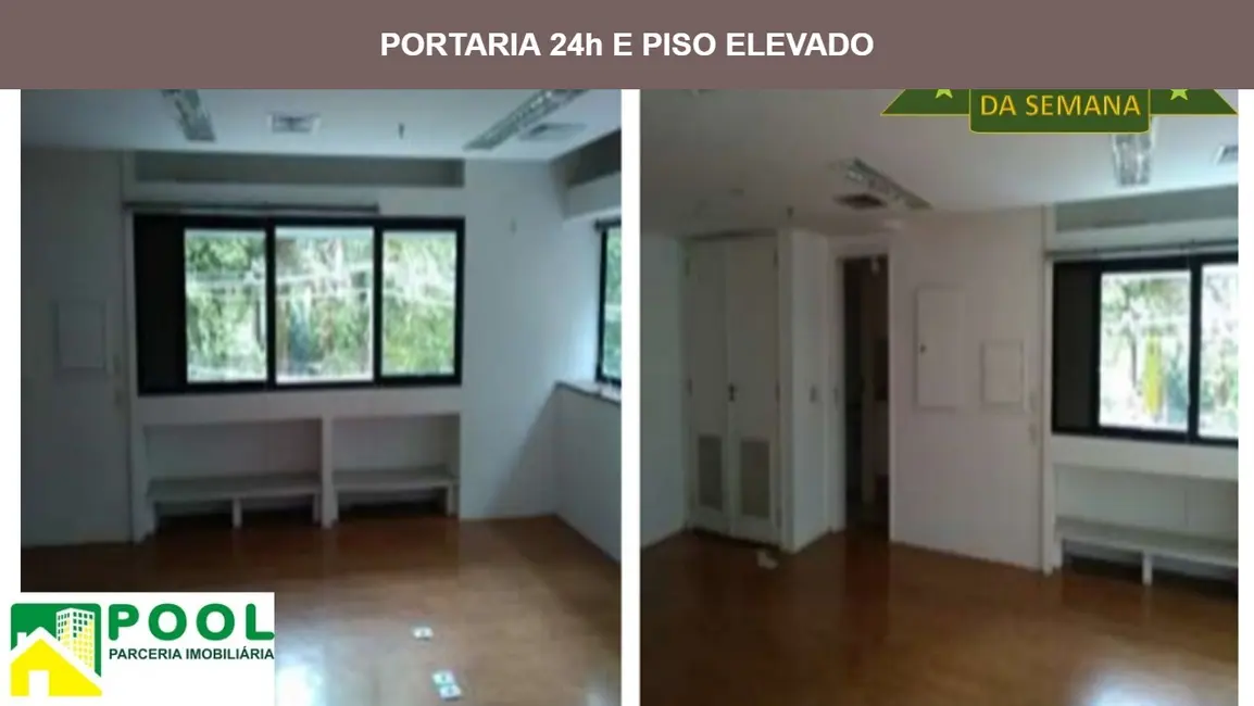 Sala Comercial para alugar, 61m2 em Cidade Monções, São Paulo - SP - imagem 2 Foto 2 de Sala Comercial para alugar, 61m2 em Cidade Monções, São Paulo - SP