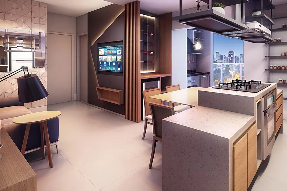 Apartamento com 1 quarto à venda, 52m2 em Tatuapé, São Paulo - SP - imagem 7 Foto 7 de Apartamento com 1 quarto à venda, 52m2 em Tatuapé, São Paulo - SP