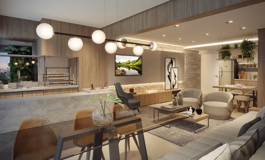 Foto 2 de Apartamento com 3 quartos à venda, 80m2 em Chácara Seis de Outubro, São Paulo - SP
