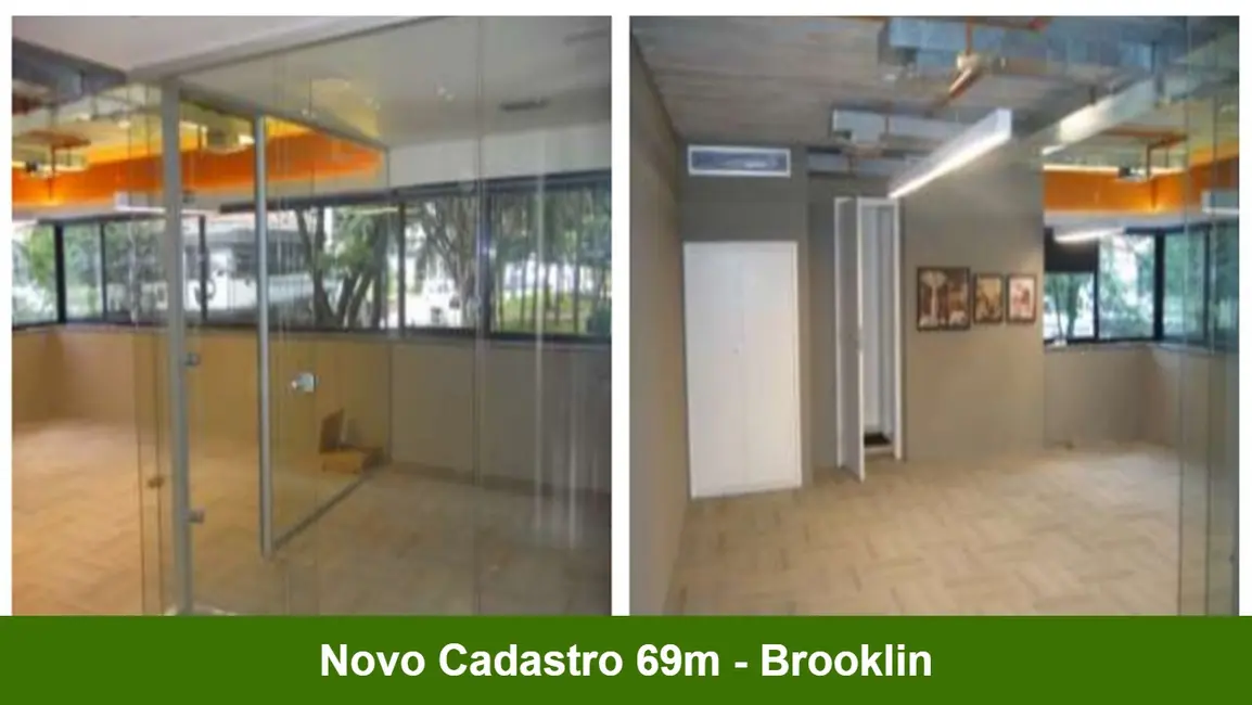 Foto 1 de Sala Comercial para alugar, 69m2 em Brooklin Paulista, São Paulo - SP