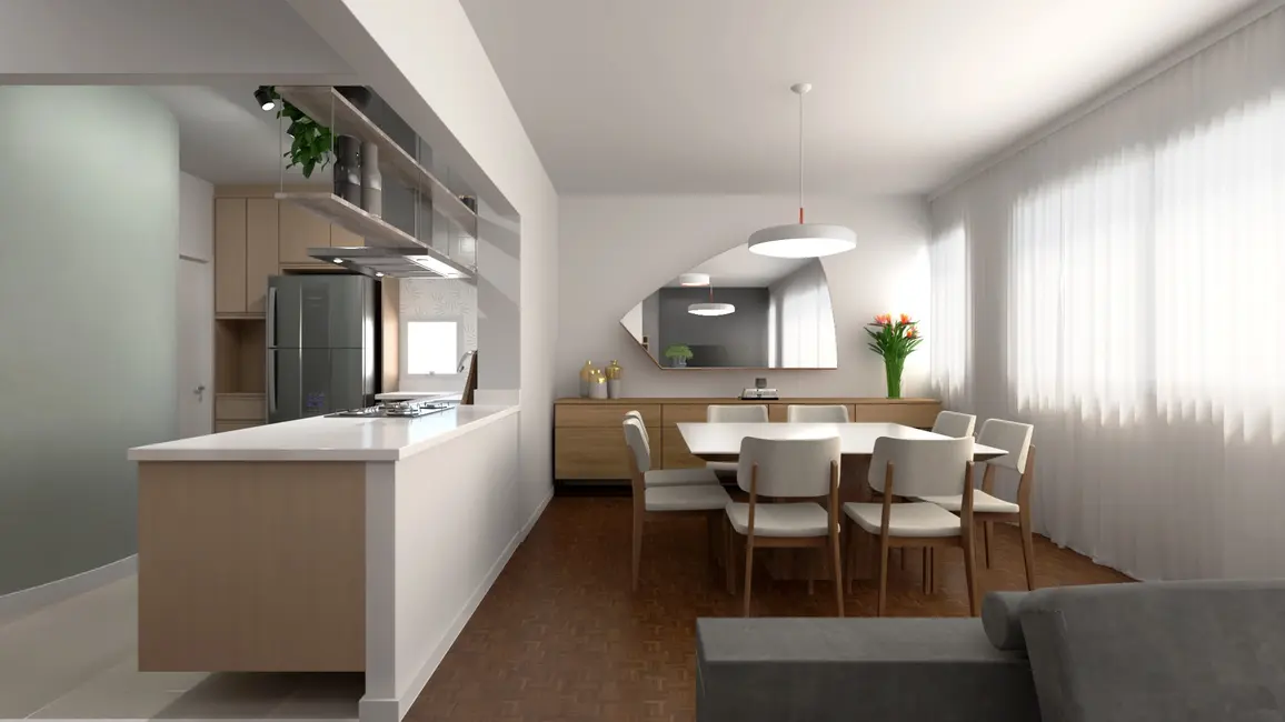 Apartamento com 3 quartos à venda, 126m2 em Jardim Europa, São Paulo - SP - imagem 5 Foto 5 de Apartamento com 3 quartos à venda, 126m2 em Jardim Europa, São Paulo - SP