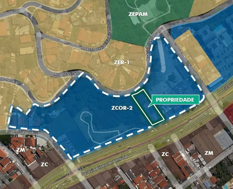 Terreno / Lote à venda e para alugar, 1270m2 em Instituto de Previdência, São Paulo - SP - imagem 3 Foto 3 de Terreno / Lote à venda e para alugar, 1270m2 em Instituto de Previdência, São Paulo - SP