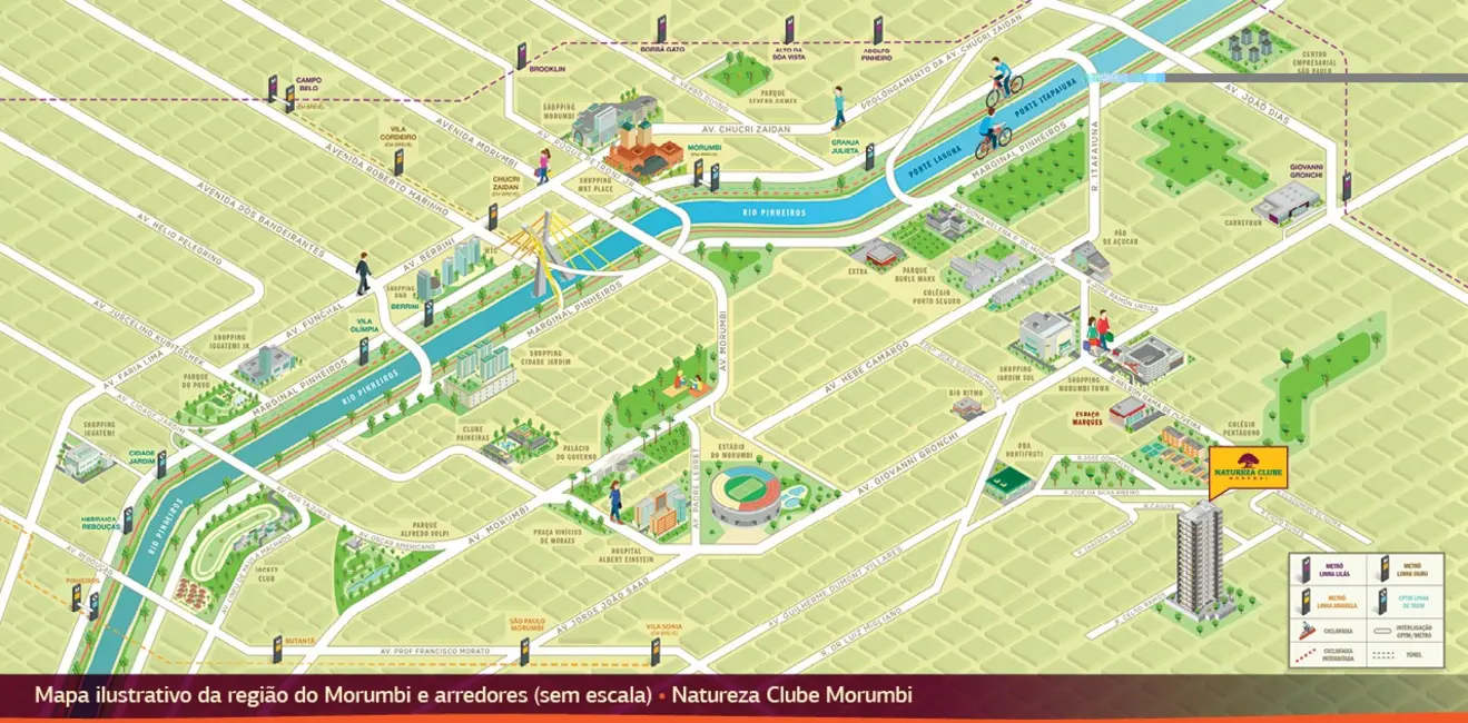 Foto 4 de Apartamento com 2 quartos à venda, 49m2 em Vila Andrade, São Paulo - SP