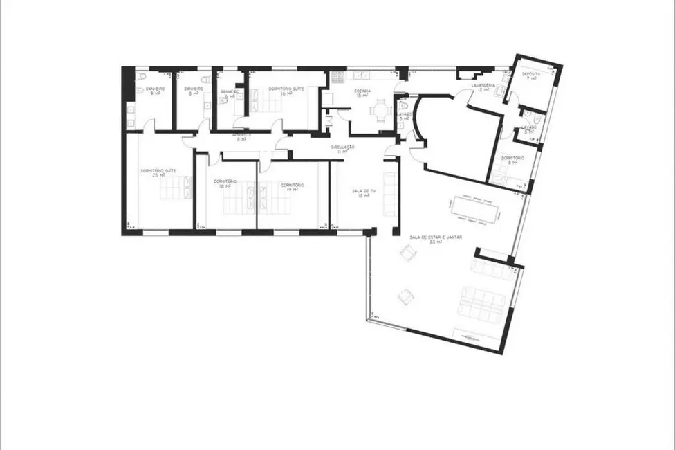 Apartamento com 4 quartos à venda, 284m2 em Morro dos Ingleses, São Paulo - SP - imagem 3 Foto 3 de Apartamento com 4 quartos à venda, 284m2 em Morro dos Ingleses, São Paulo - SP