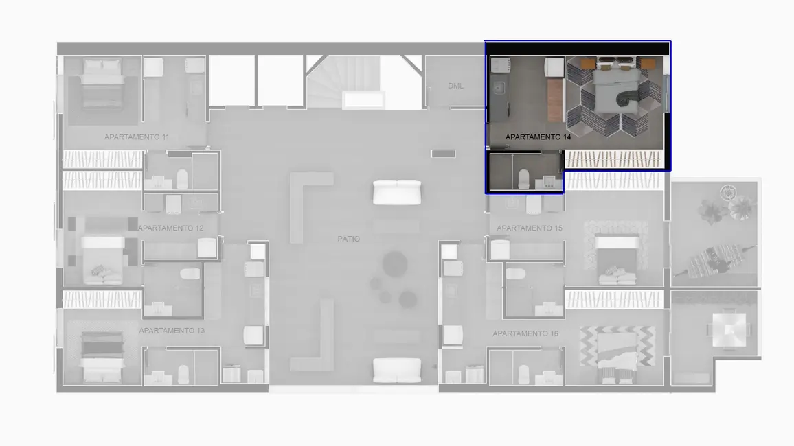 Foto 2 de Apartamento com 1 quarto à venda, 30m2 em Higienópolis, São Paulo - SP