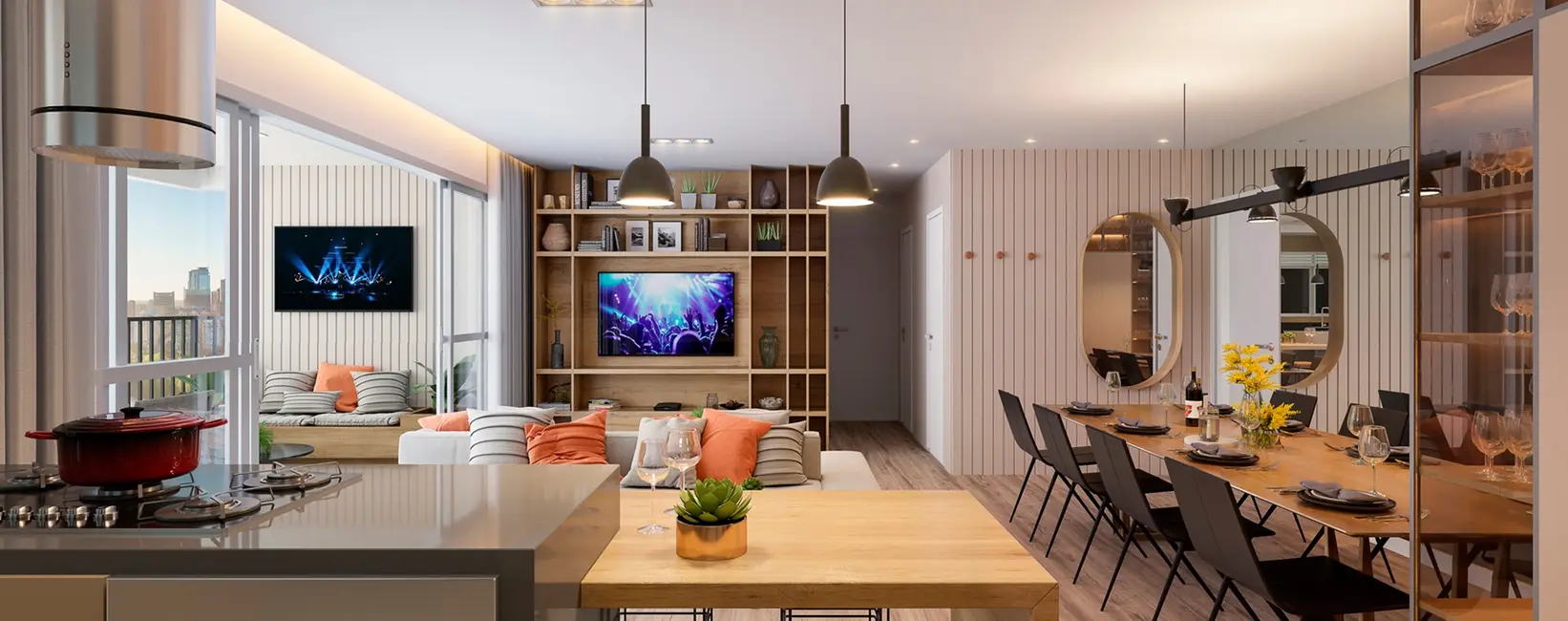 Apartamento com 4 quartos à venda, 133m2 em Vila Andrade, São Paulo - SP - imagem 4 Foto 4 de Apartamento com 4 quartos à venda, 133m2 em Vila Andrade, São Paulo - SP