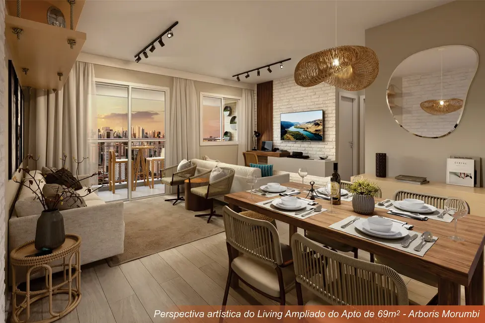 Foto 1 de Apartamento com 3 quartos à venda, 69m2 em Vila Andrade, São Paulo - SP