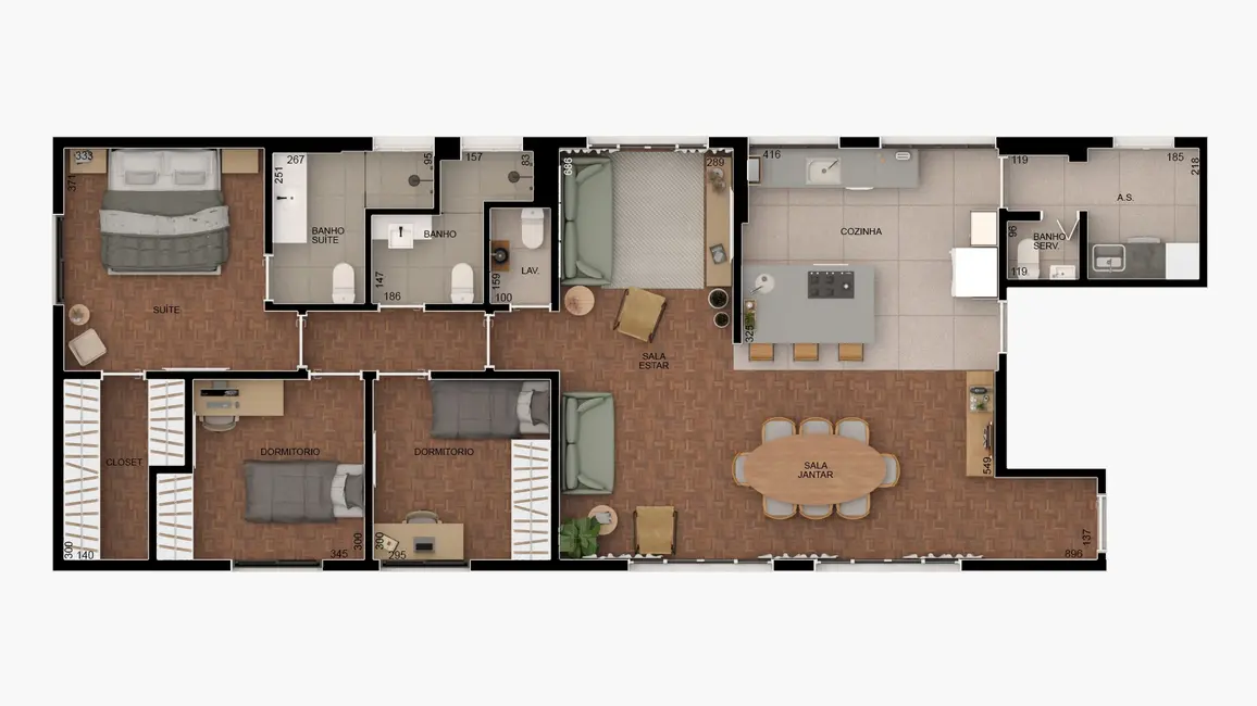 Apartamento com 3 quartos à venda, 130m2 em Higienópolis, São Paulo - SP - imagem 2 Foto 2 de Apartamento com 3 quartos à venda, 130m2 em Higienópolis, São Paulo - SP