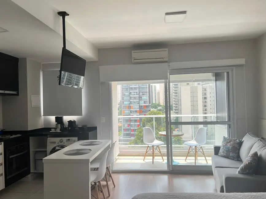 Foto 2 de Apartamento com 1 quarto para alugar, 37m2 em Brooklin Paulista, São Paulo - SP