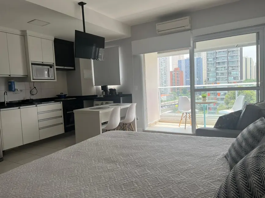 Foto 3 de Apartamento com 1 quarto para alugar, 37m2 em Brooklin Paulista, São Paulo - SP