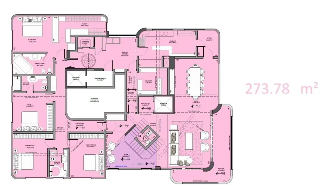 Foto 1 de Apartamento com 4 quartos à venda, 642m2 em Santa Cecília, São Paulo - SP